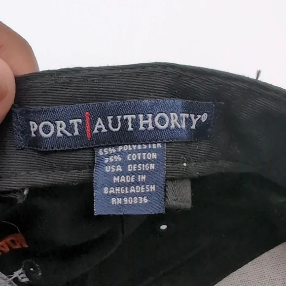 Port Authority| Black Uhaul Co. Of Canada Trucker's Cap Polyester Cotton Blend - Picture 6 of 9